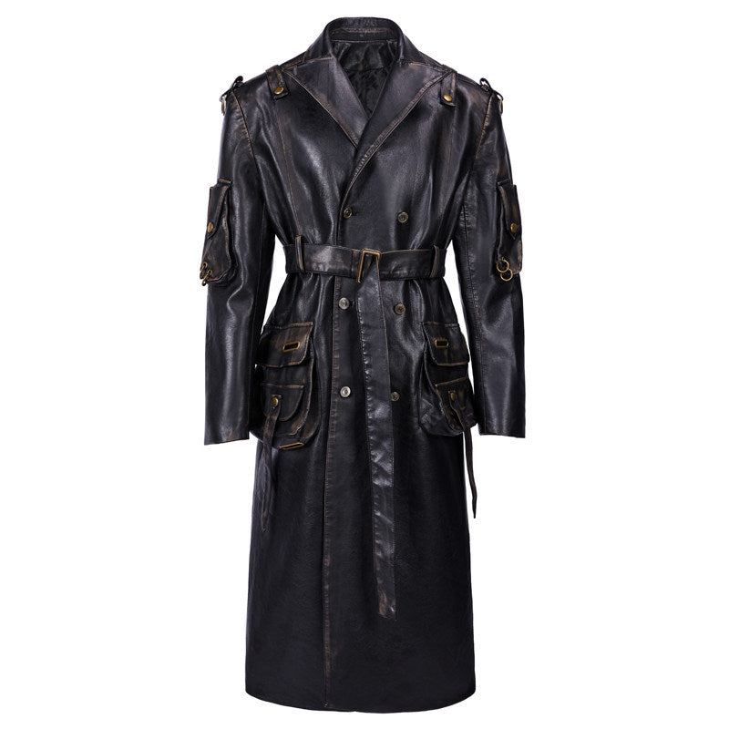 Paint Belted Oversize Coat WN27465