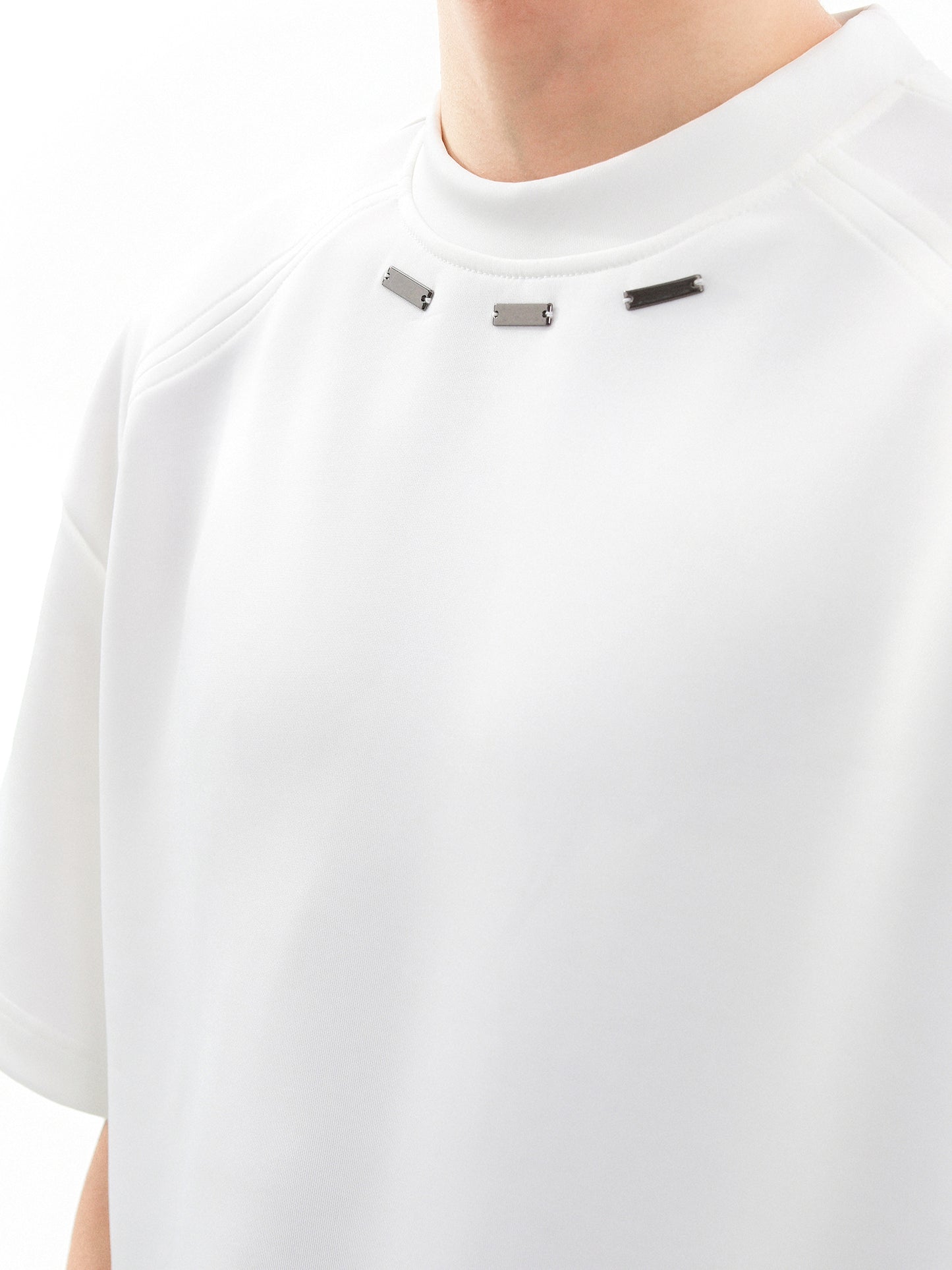 Anti-Wrinkle Boxy Short Sleeve T-Shirt WN15688