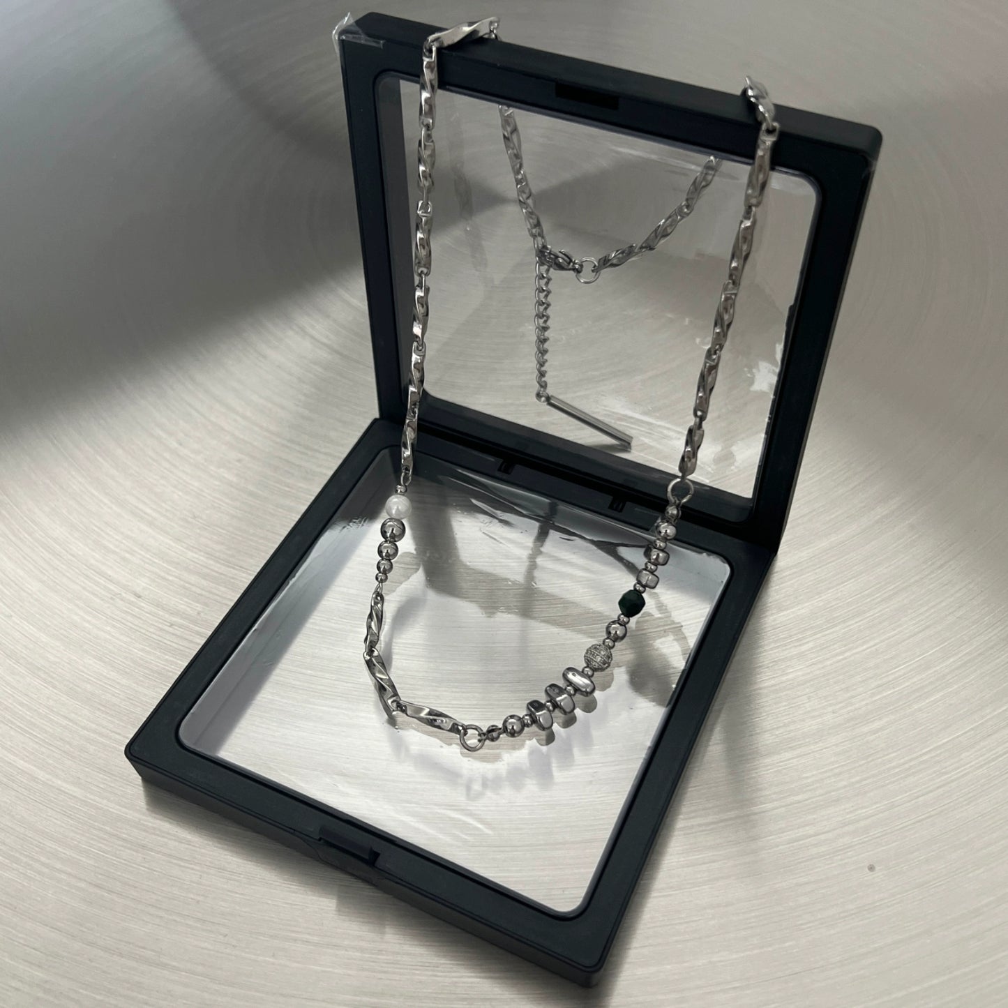 Titanium Steel Necklace WN19264