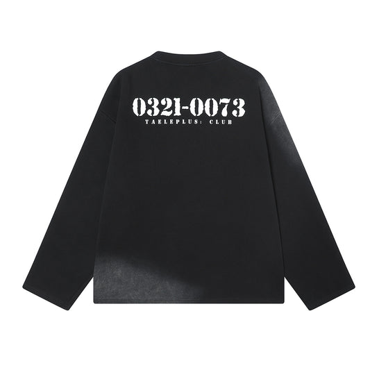 Portrait Logo Print Long Sleeve T-Shirt WN25774