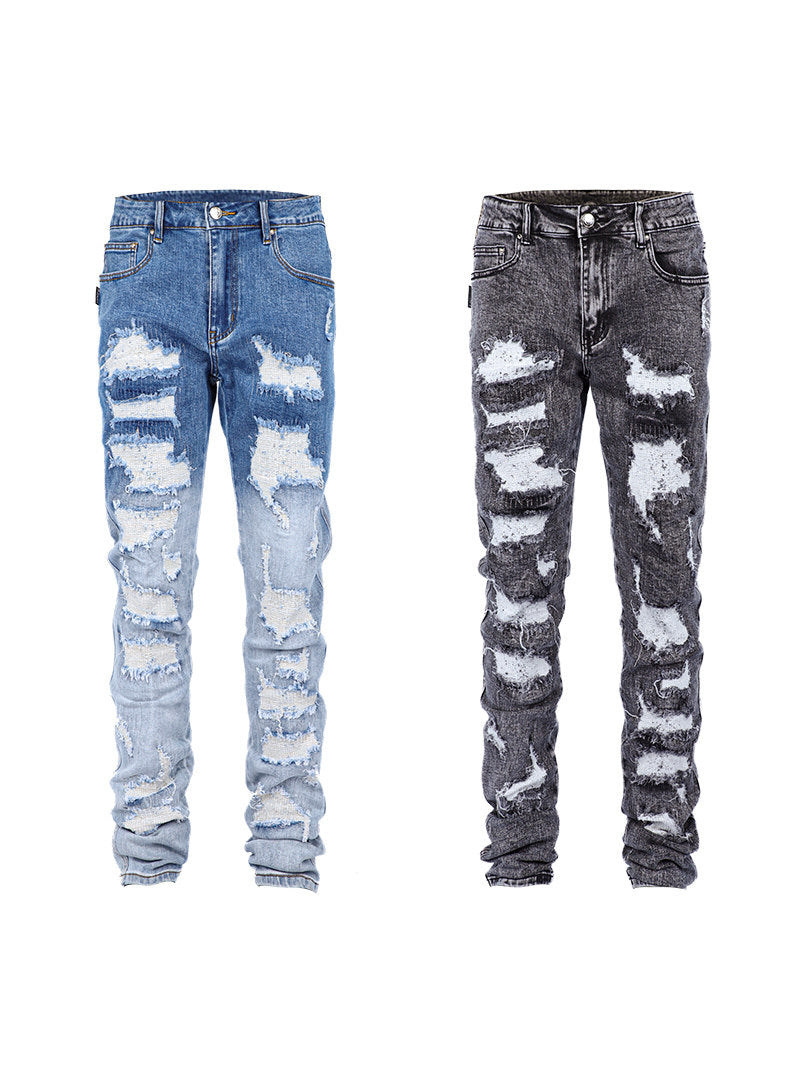 Skinny Damage Denim Jeans WN26650