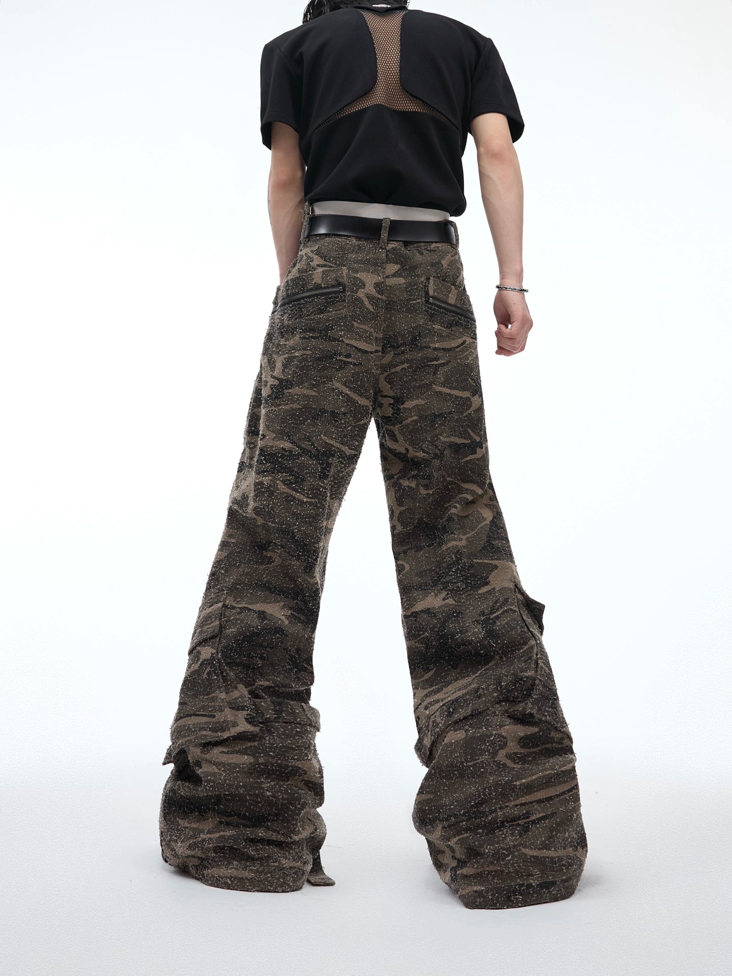 Flare Camouflage Pants WN5612