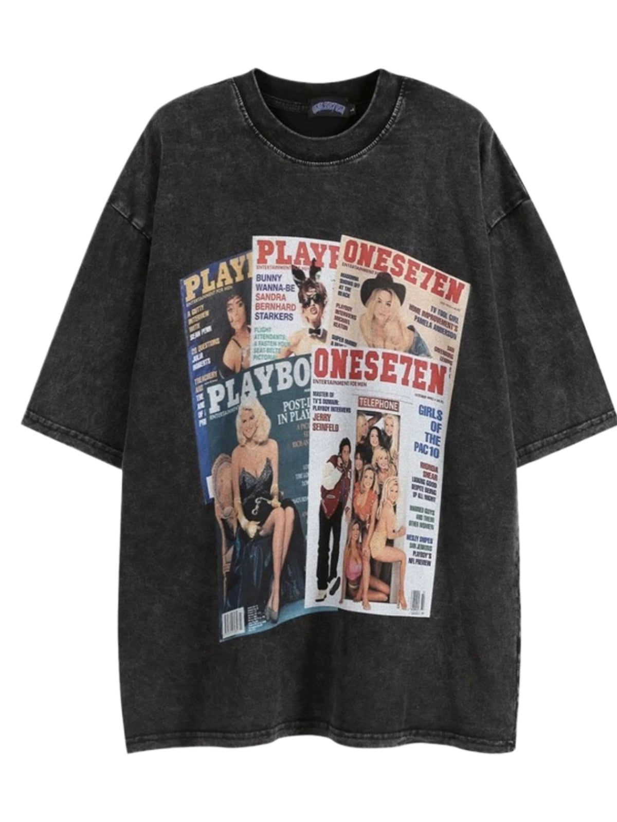 Print Oversize Short Sleeve T-Shirt WN5251