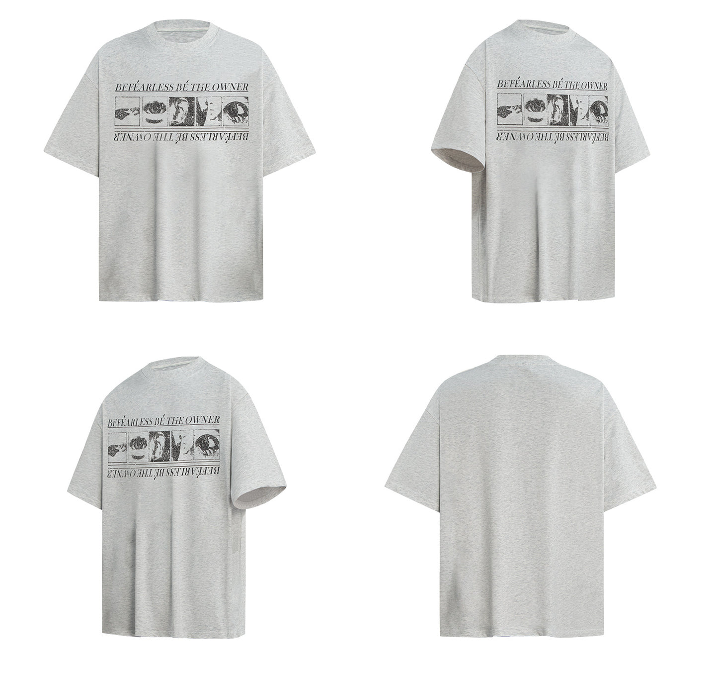 Graphic Letter Print Short Sleeve T-Shirt WN26174