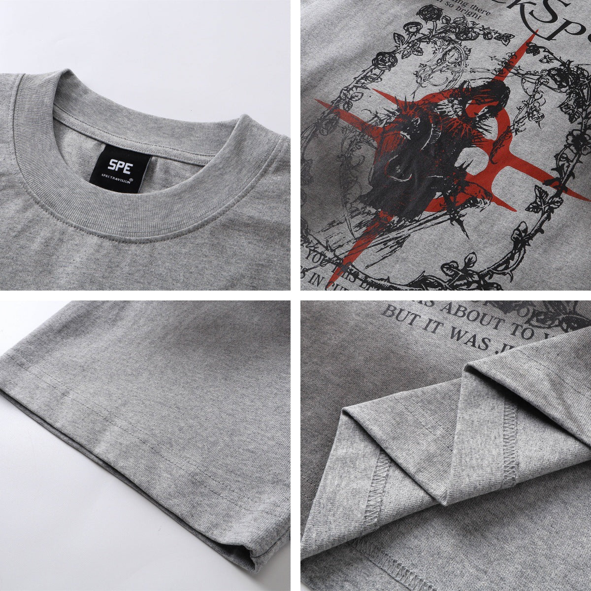 Girl Print Oversize Short Sleeve T-Shirt WN15074