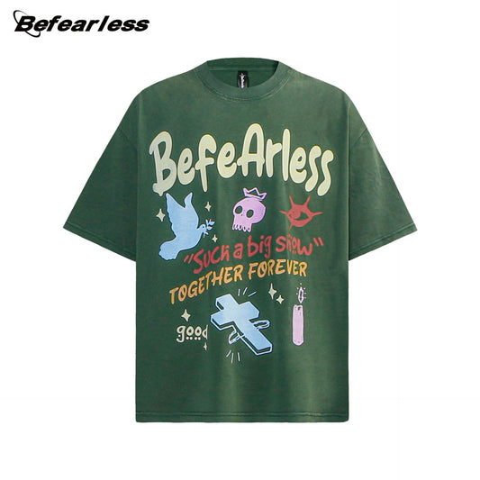 Graffiti Art Graphic Short Sleeve T-Shirt WN26262