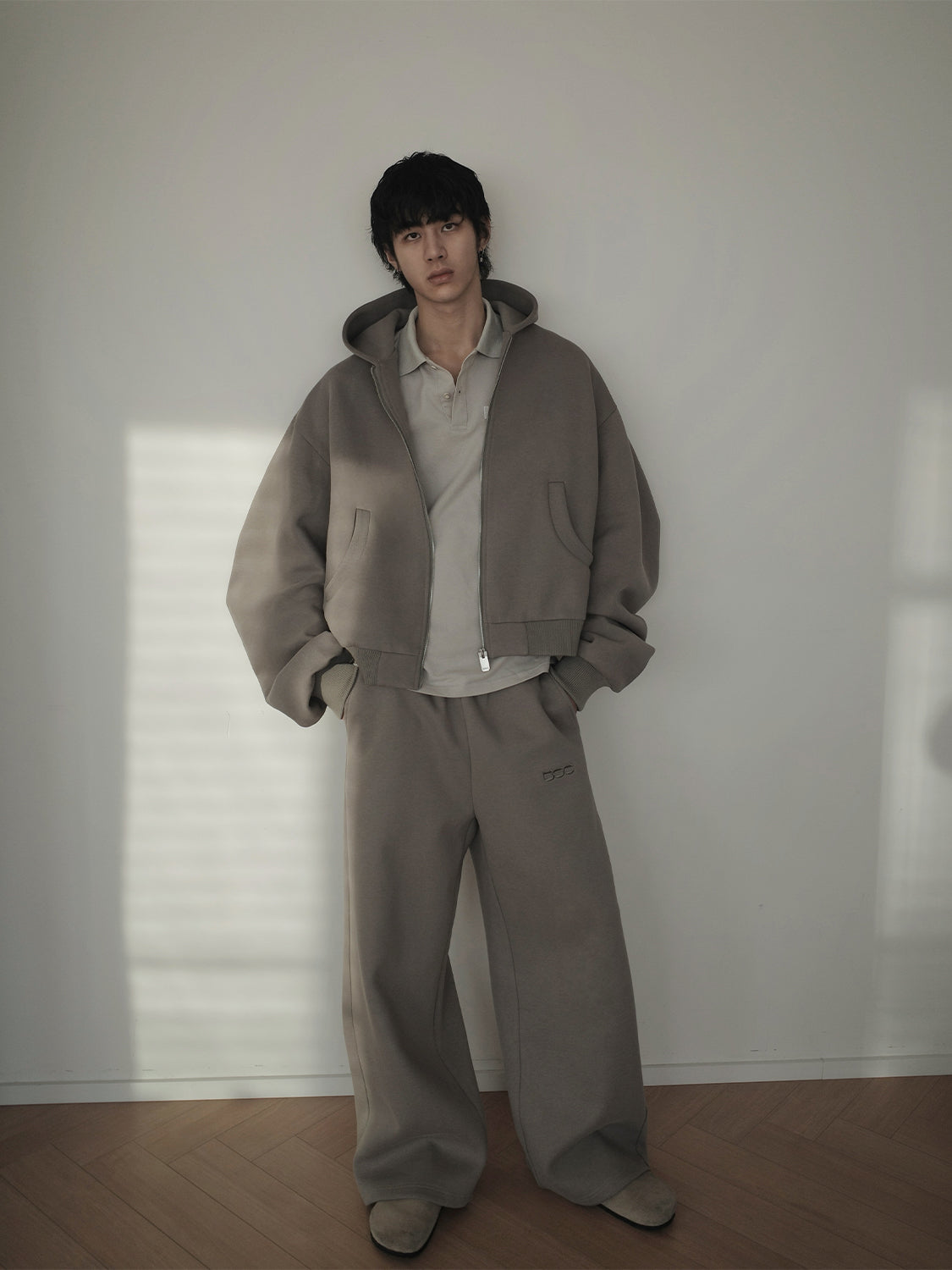 Basic Relaxed Wide-Leg Sweatpants WN15165