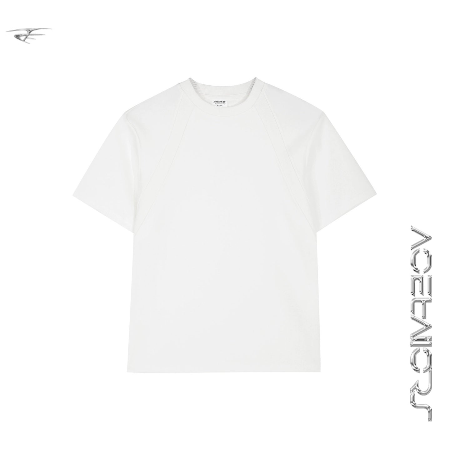 Deconstructed Patchwork Short Sleeve T-Shirt WN20086