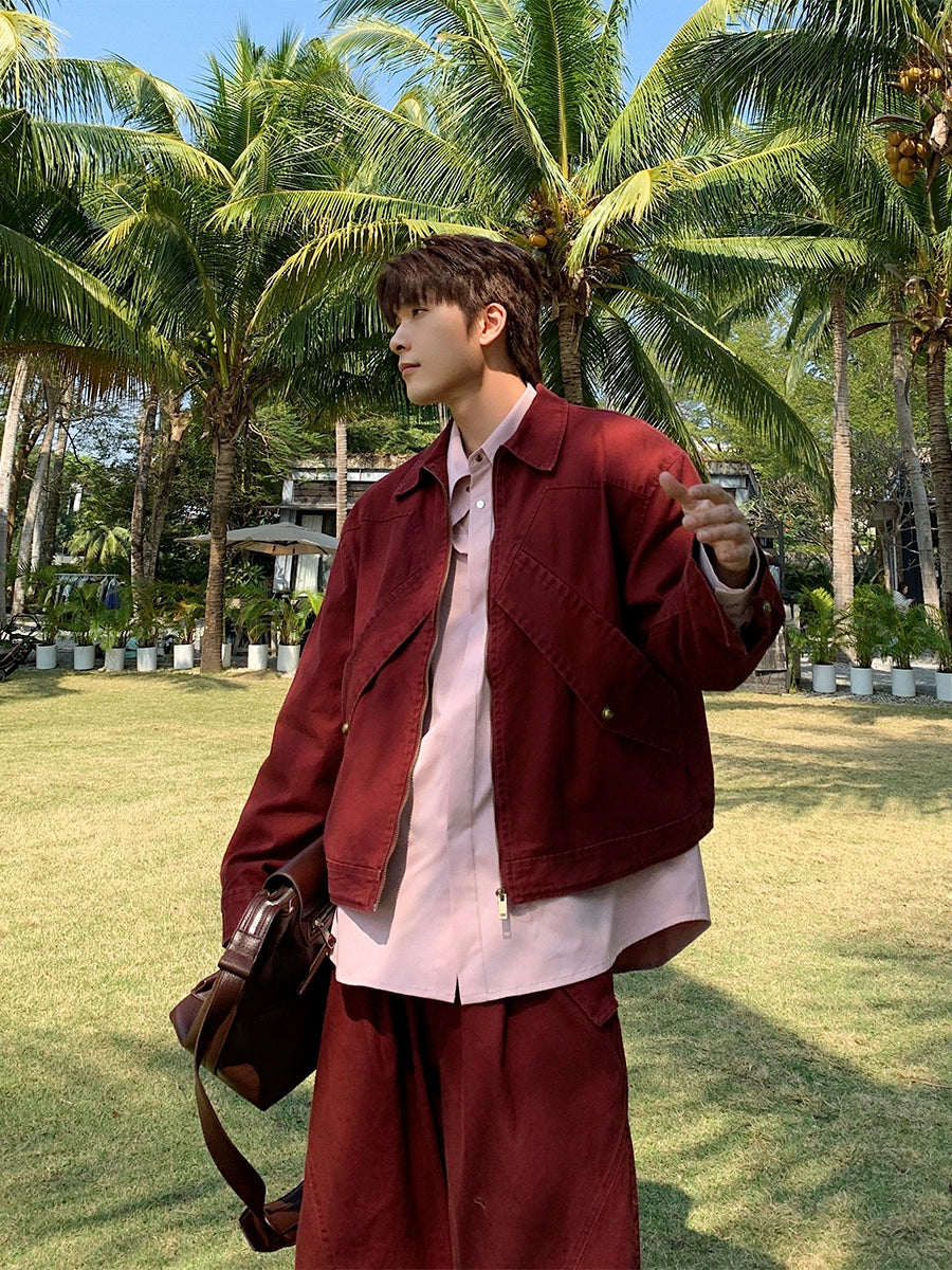 Stylish Zipper Denim Jacket & Denim Jeans Setup WN20394