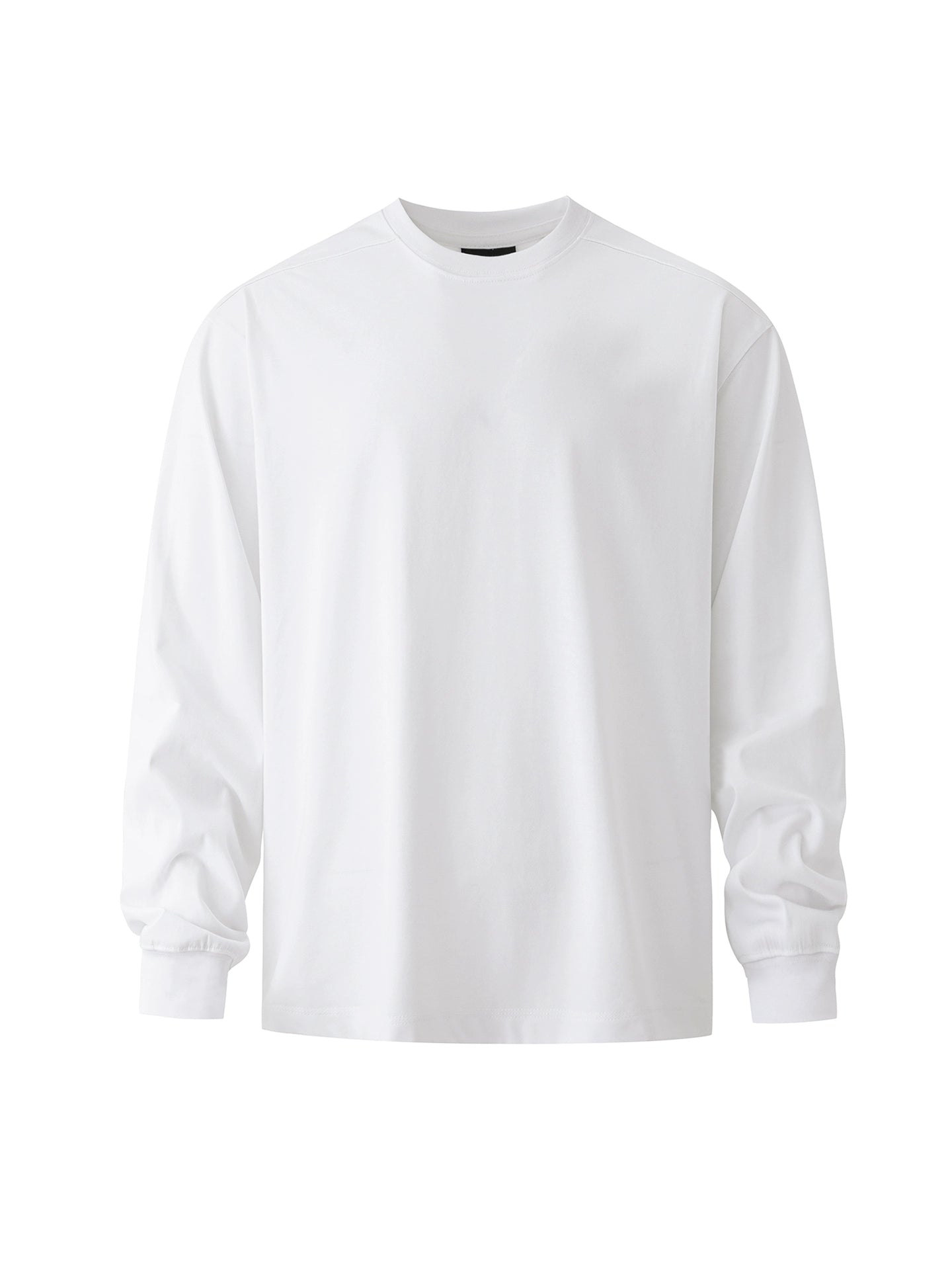 Cotton Simple Oversize Long Sleeve T-Shirt WN20330