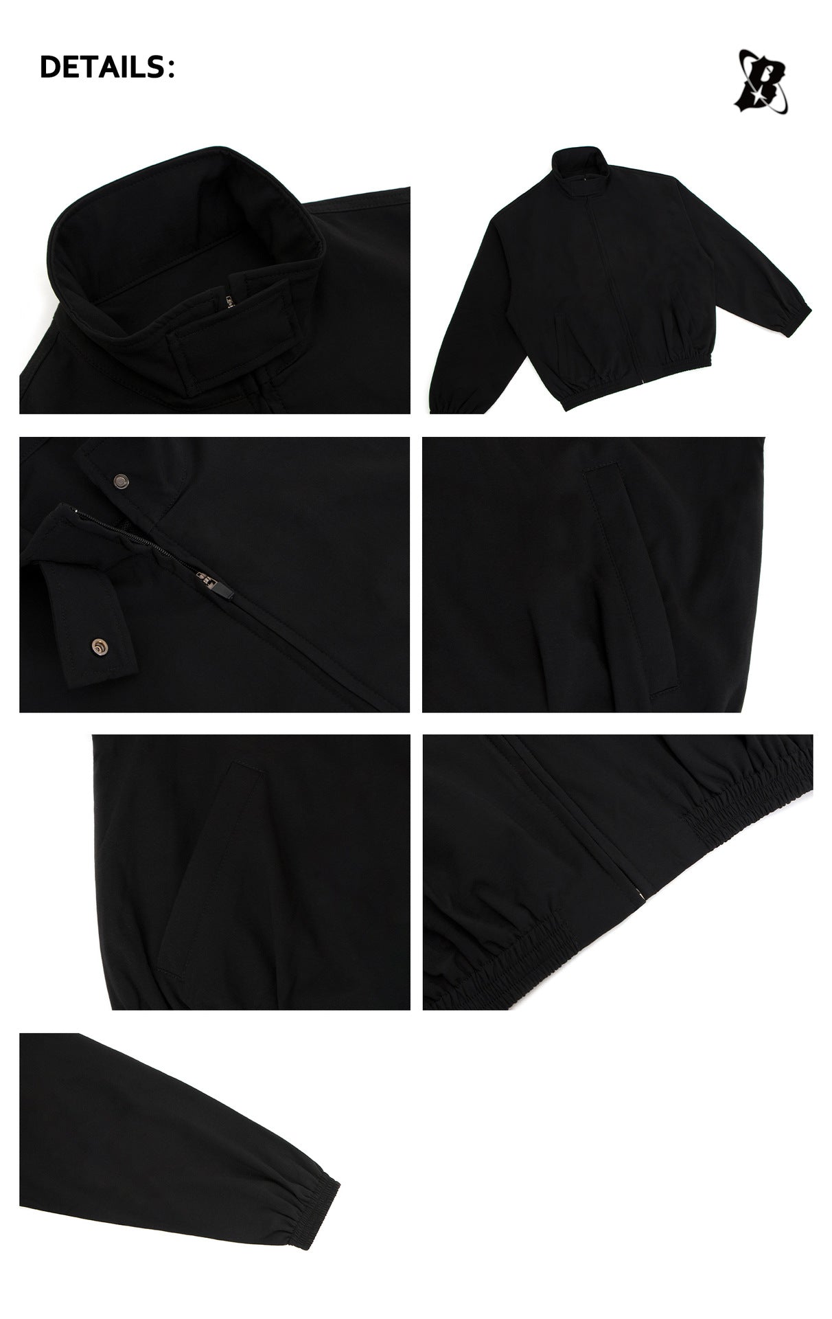 Standing Collar Windproof Jacket WN26294