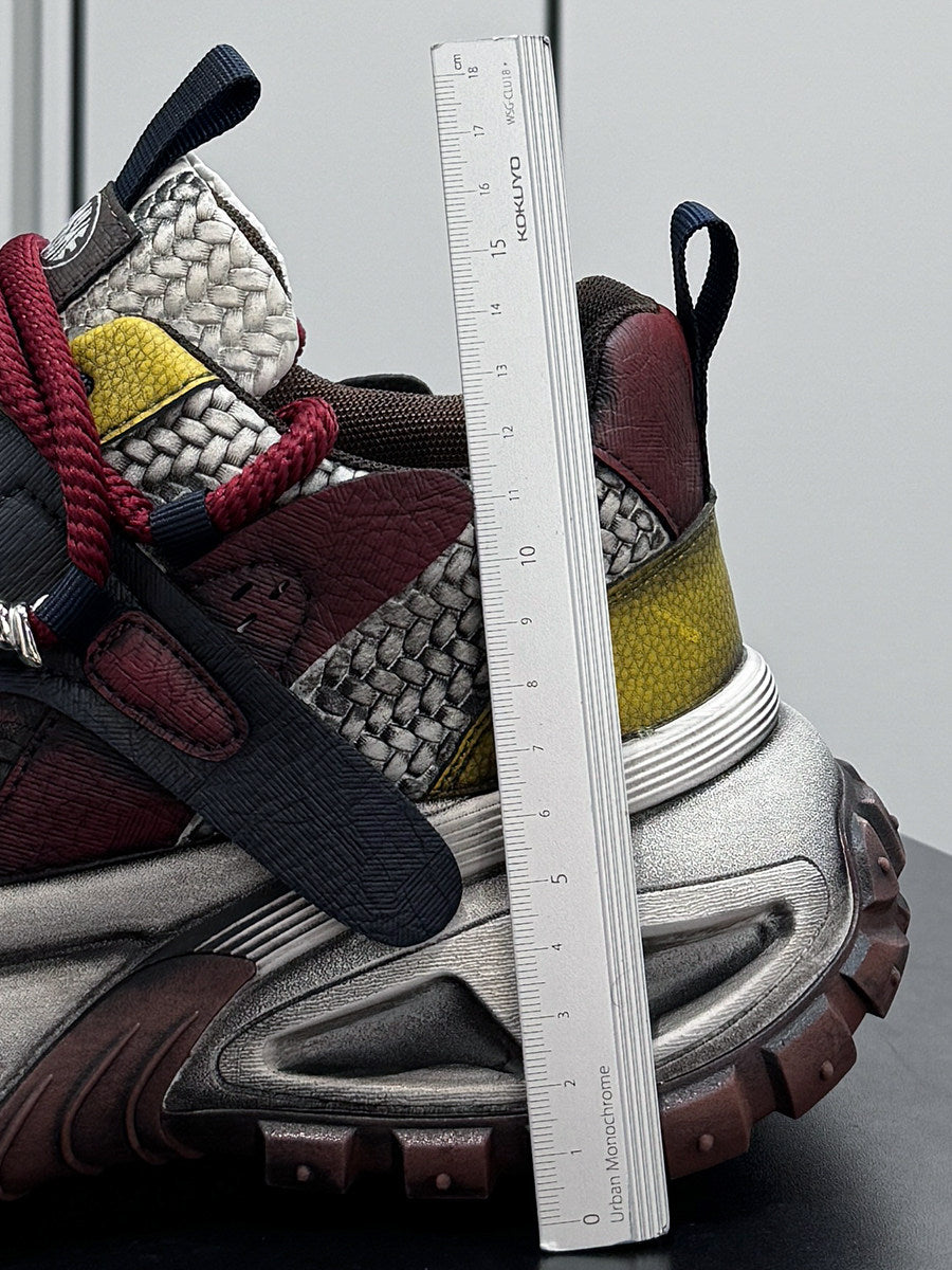 Platform Height-Increasing Damage Dad Sneakers WN24738