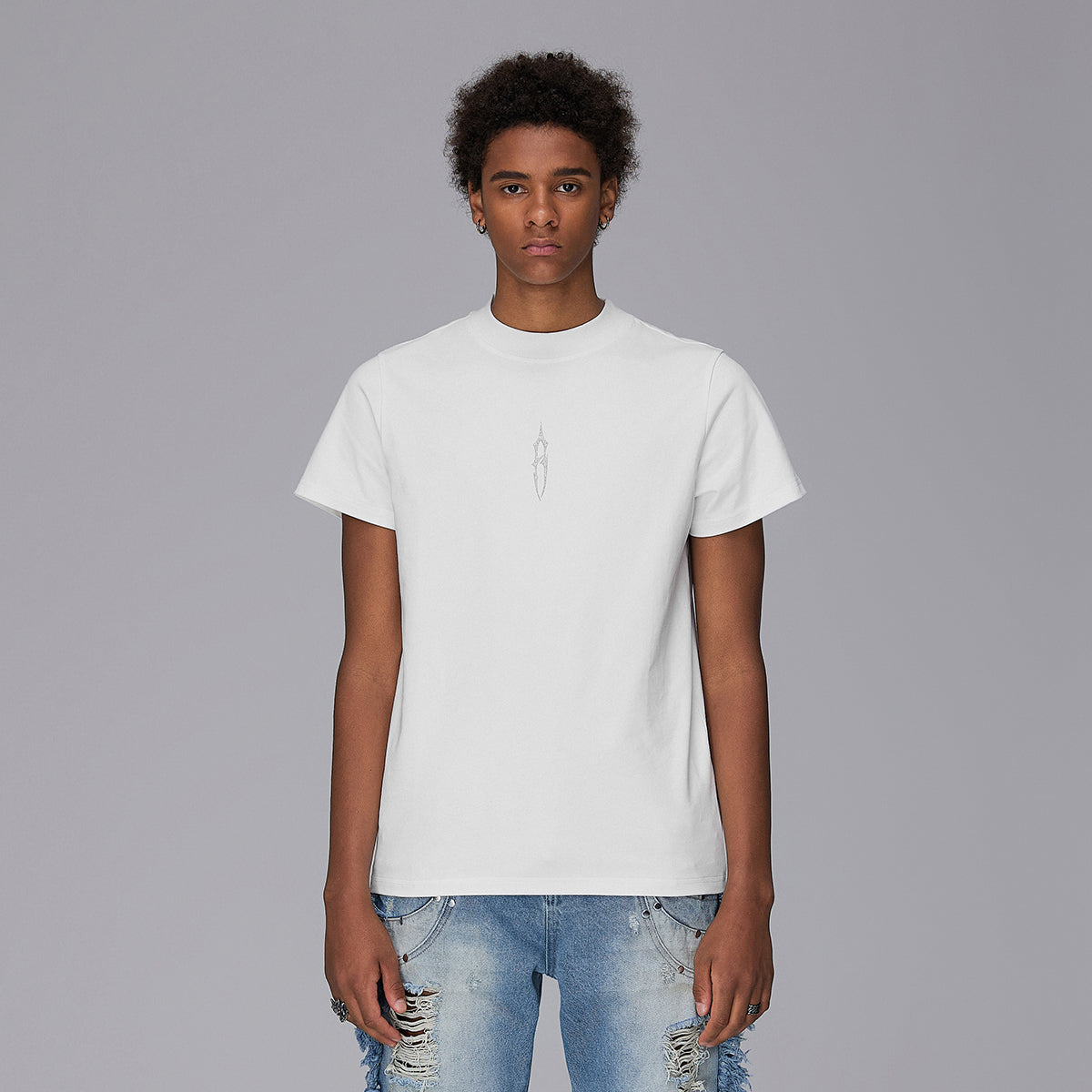 Graphic Letter Print Short Sleeve T-Shirt WN17823