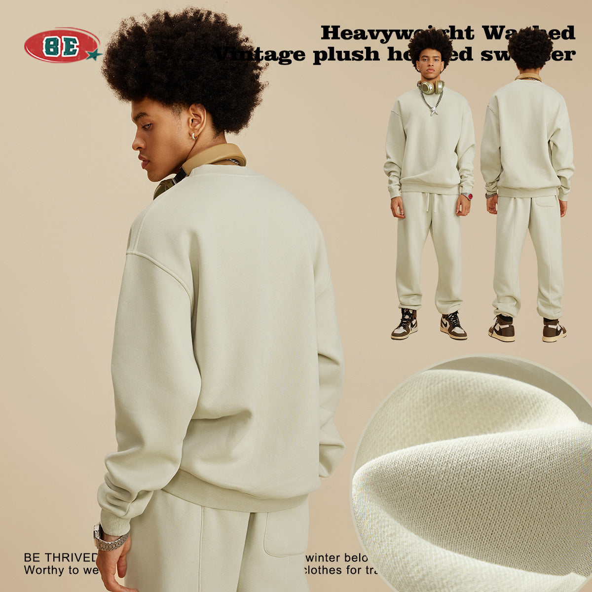 Oversize Washed Sweatshirt WN6028