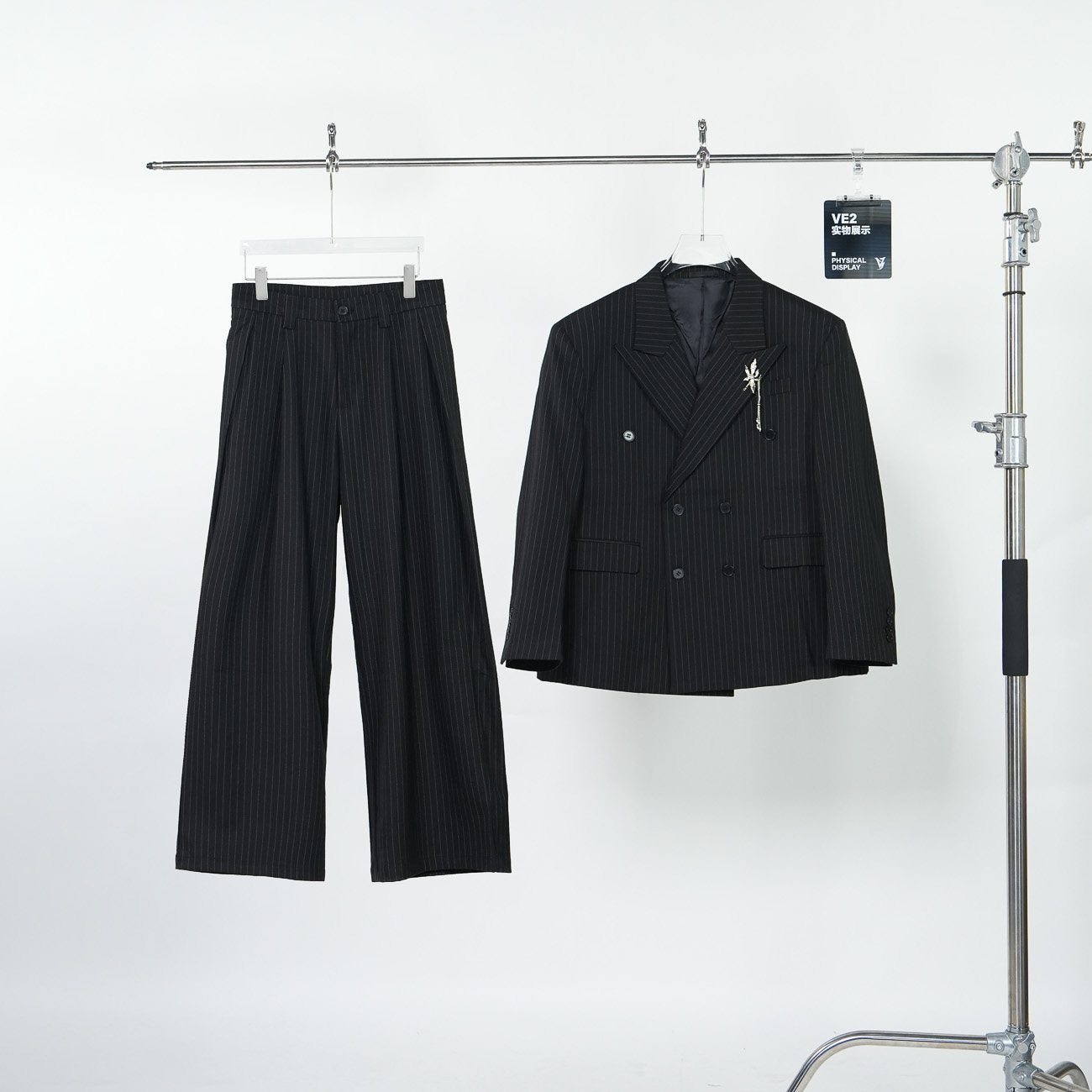 Stripe Tailored Jacket & Stripe Trousers Setup WN24294