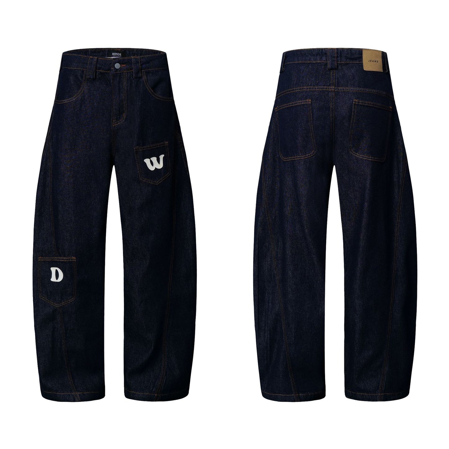YKK Zipper Heavy-Duty Denim Jeans WN13139