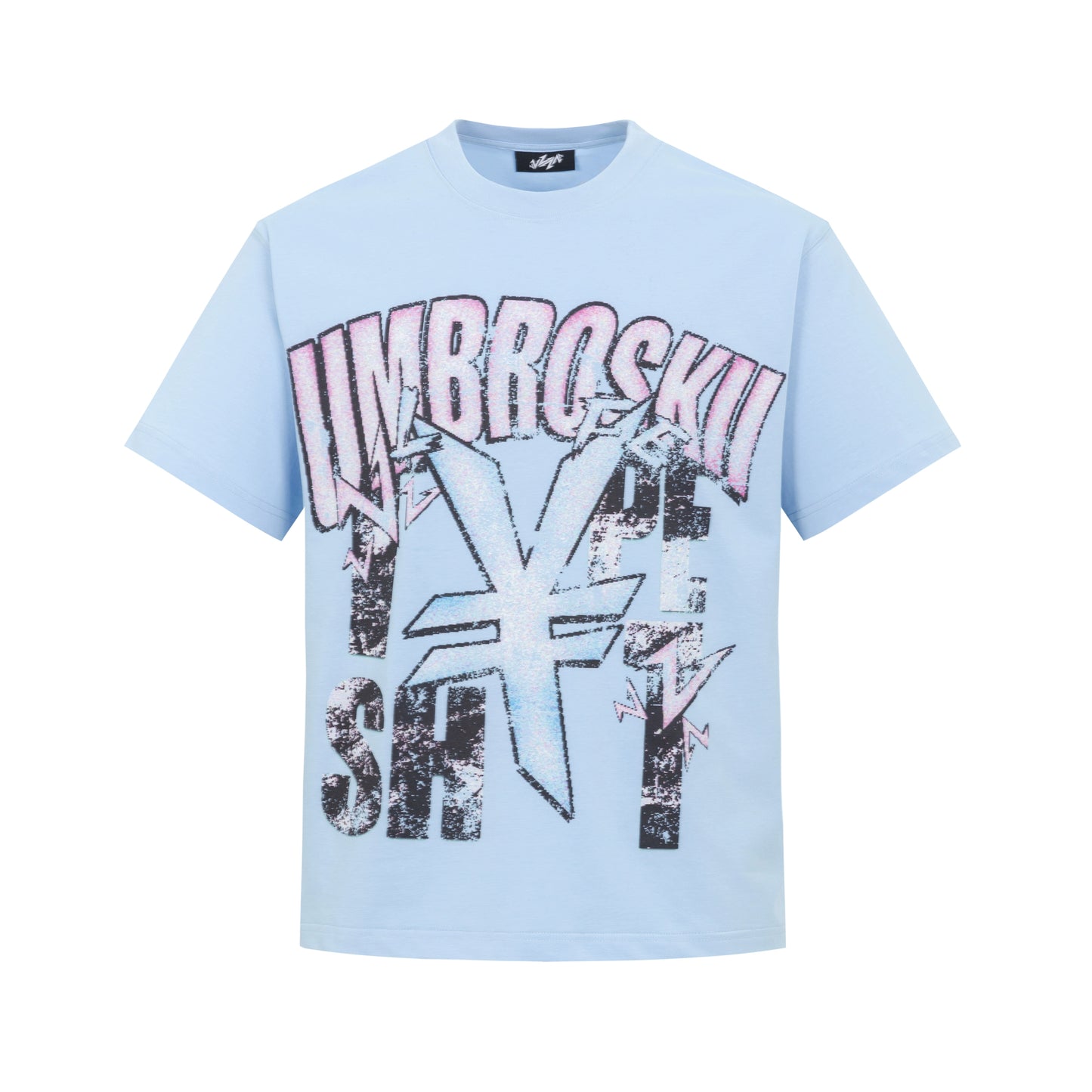 Digital Pixel Print Cotton Breathable Short Sleeve T-Shirt WN20986