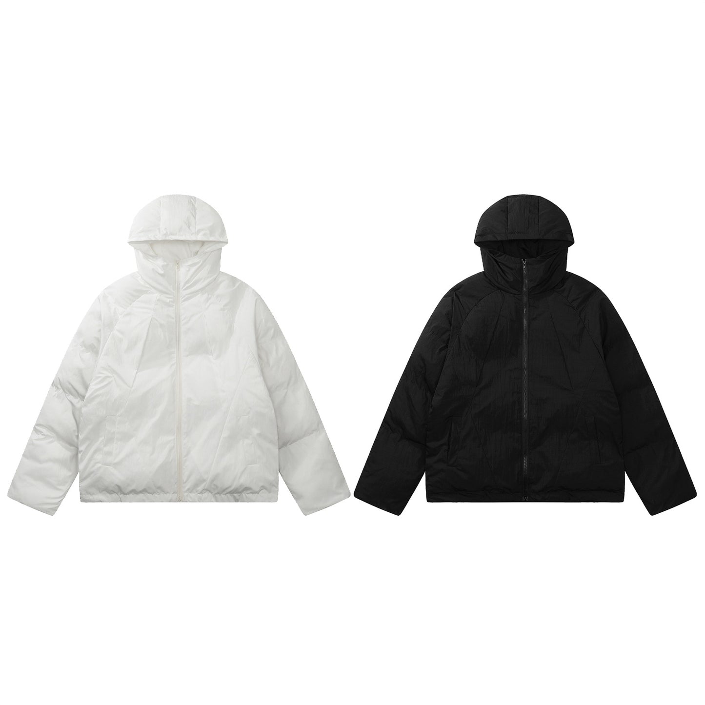 Oversize Hooded Padded Jacket WN11526