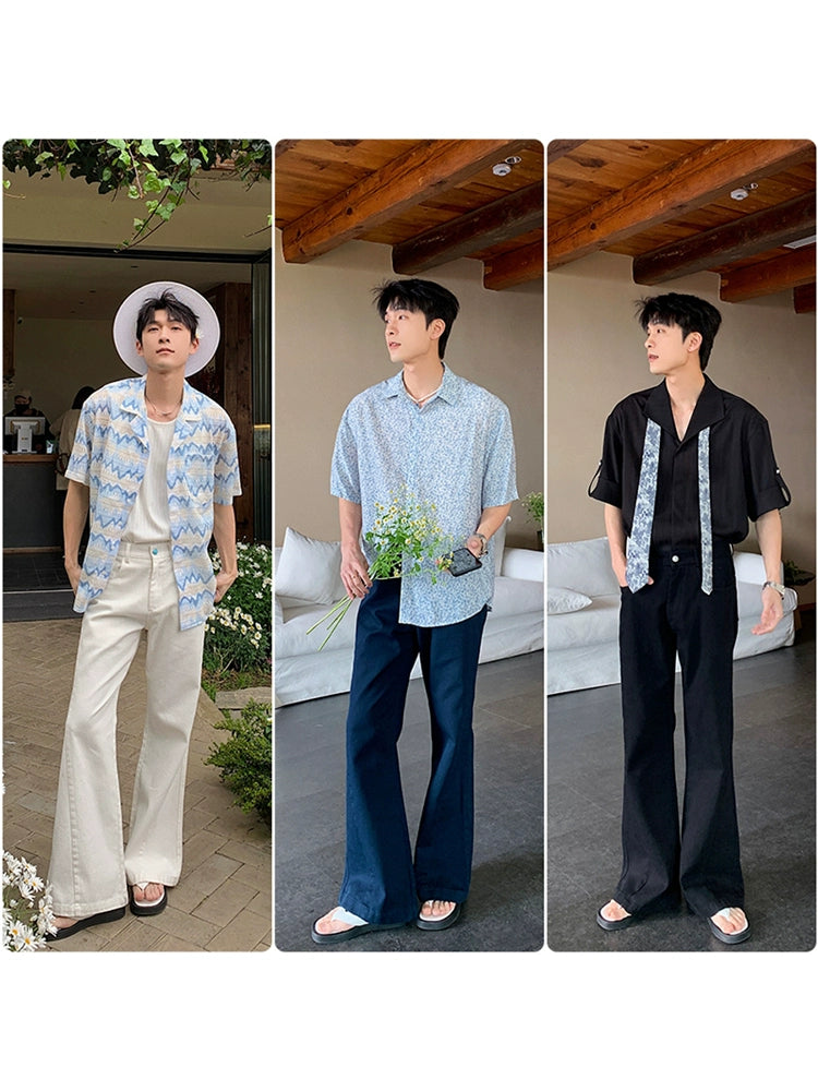 Cotton Flare Denim Jeans WN20413