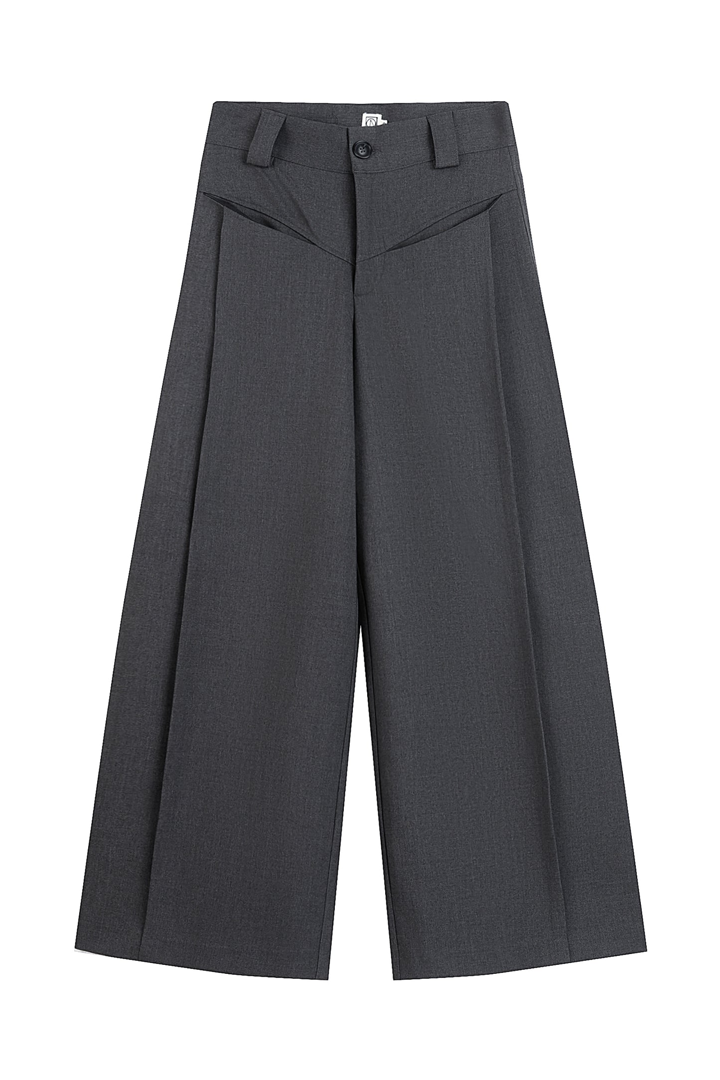 Pocket Design Wide Leg Trousers WN21493