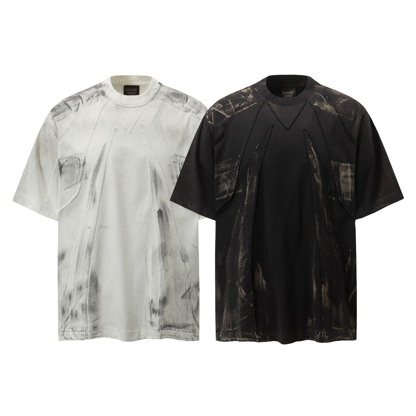 Paint Panel Short Sleeve T-Shirt WN26773