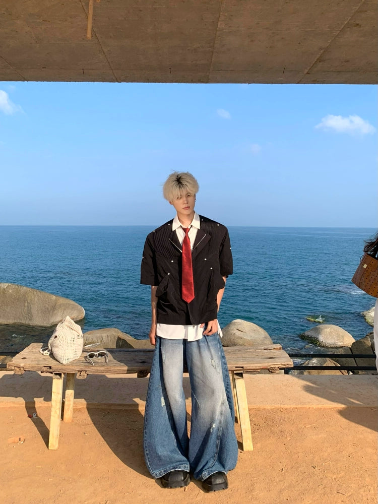 Sun Protection Zipper Short Sleeve Jacket WN19931