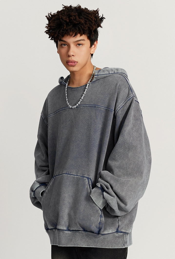 Oversize Washed Hoodie WN6464 – WONDER NOAH