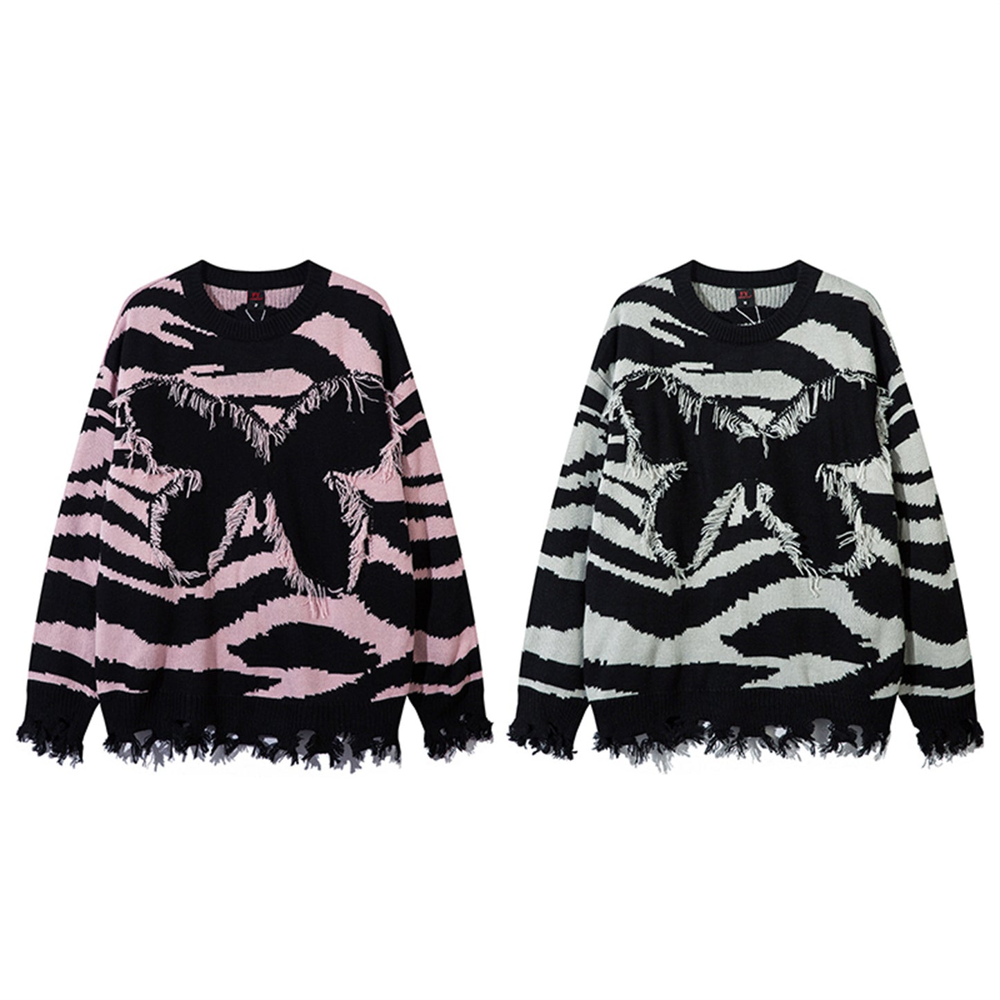 Butterfly Fringe Knit Sweater WN11485