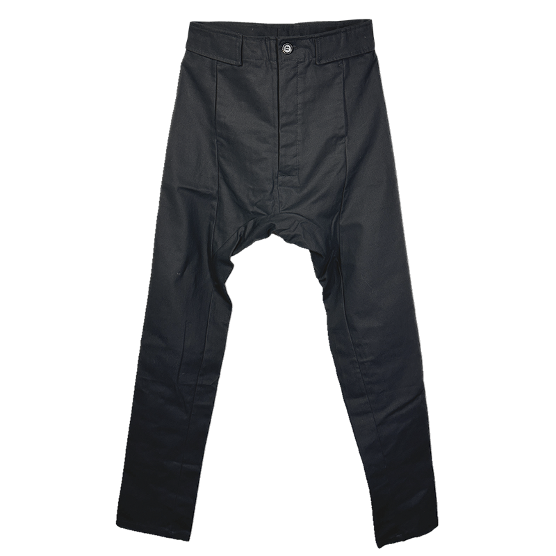 Deconstructed Layered Tapered Cotton Pants WN13955