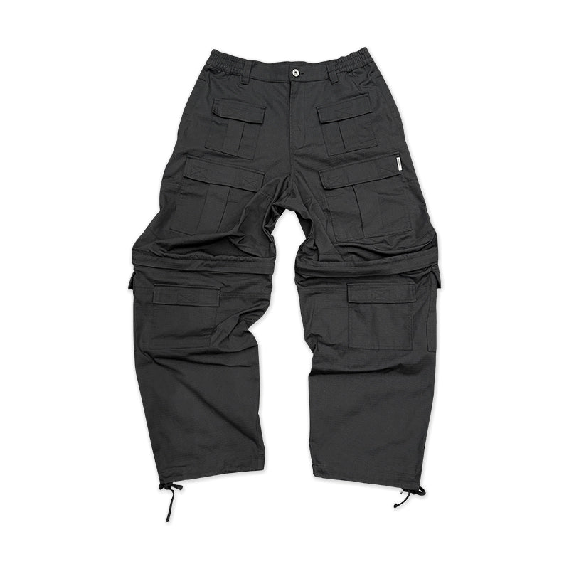 Detachable Wide Leg Cargo Pants WN17711