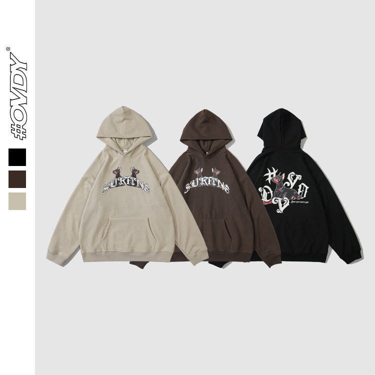 Graffiti Print Pullover Hoodie WN12534