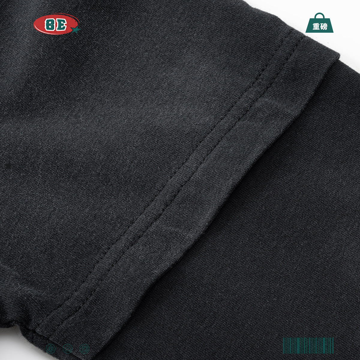 Washed Fake Layered Print Long Sleeve T-Shirt WN7823