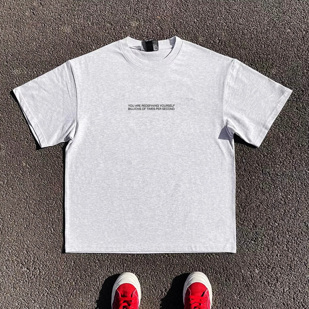 Graphic Art Print Oversize Short Sleeve T-Shirt WN16708