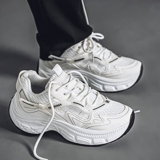 Breathable Mesh Sporty Tire Sole Sneakers WN23398