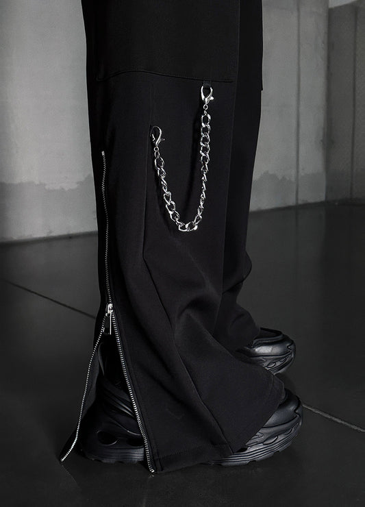 Wide Leg Cargo Pants WN25115