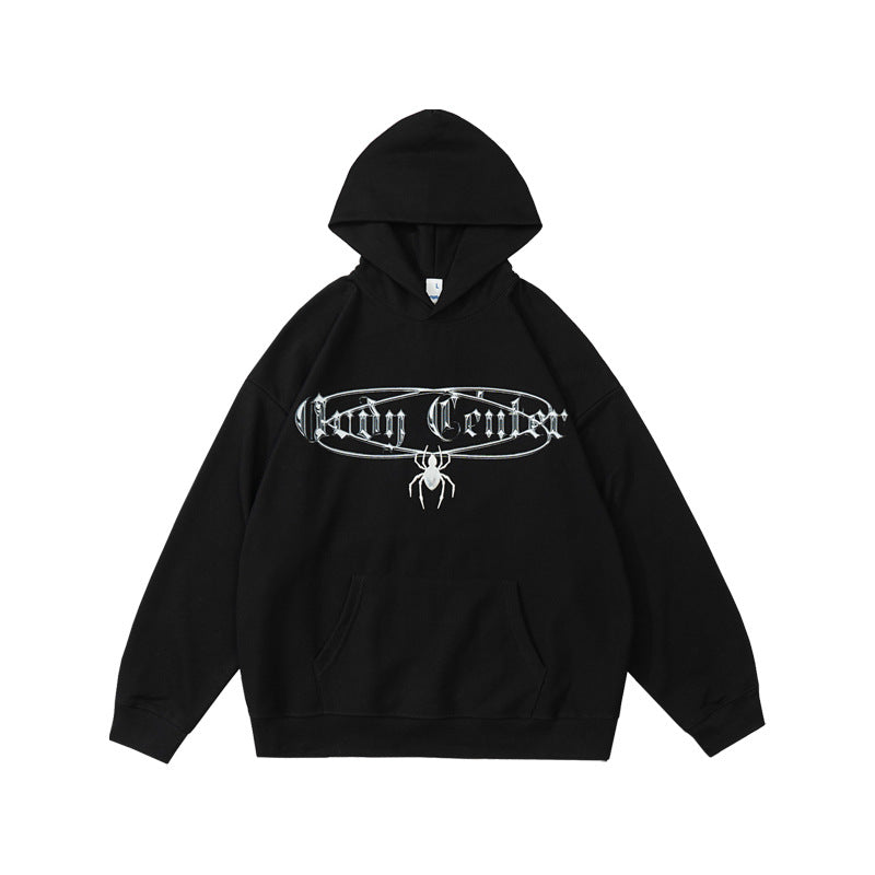 Spider Web Heavyweight Pullover Hoodie WN12297