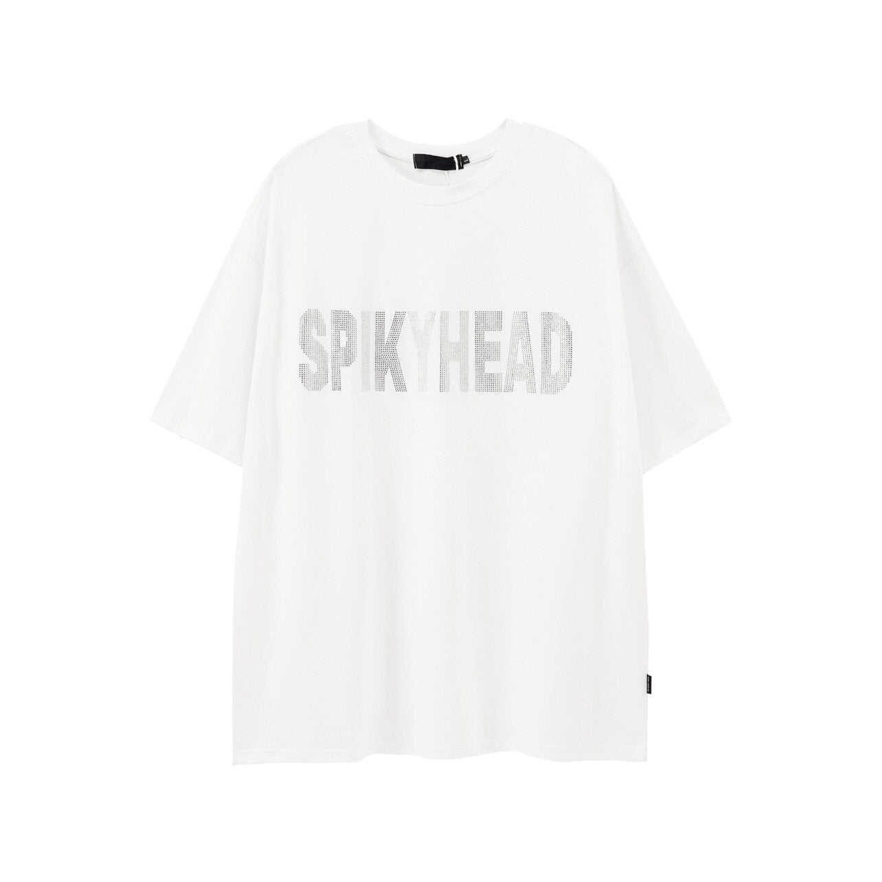 Letter Rhinestone Short Sleeve T-Shirt WN24459