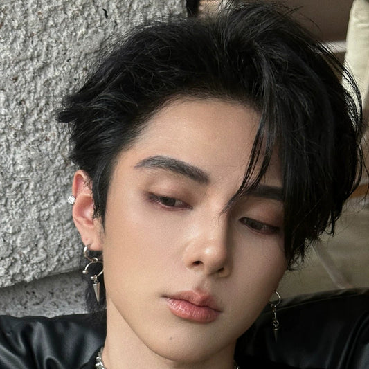 WN25094 Yang Yifan, trendy brand, personality, fashion, trendy earrings, hip-hop street dance, street hipsters, earrings, men's and women's earrings, jewelry WN25094