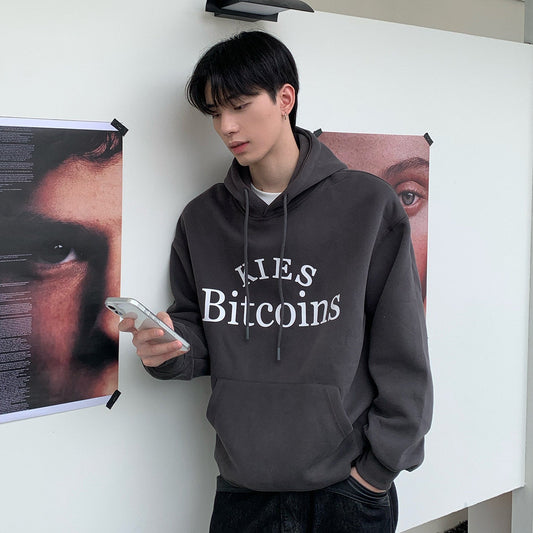 Graphic Letter Print Hoodie WN24943