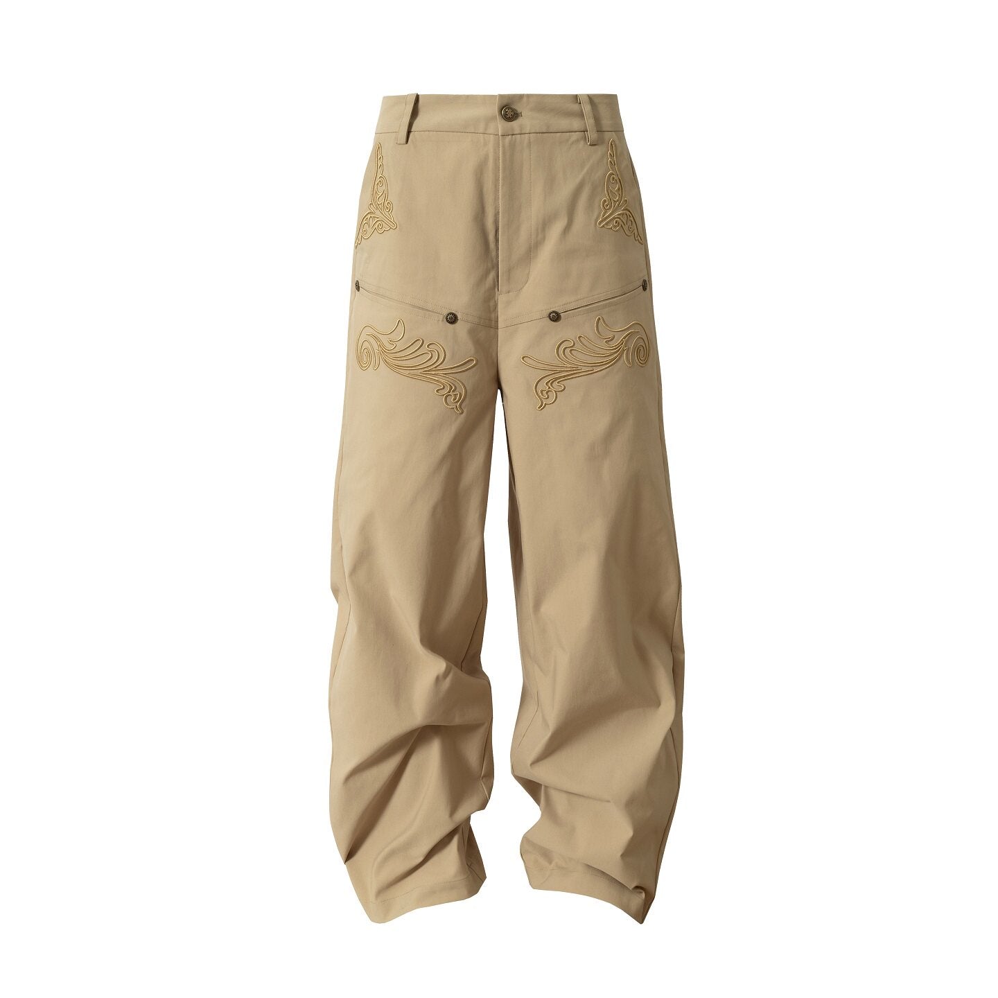 Baroque Embroidery Cargo Pants WN23242