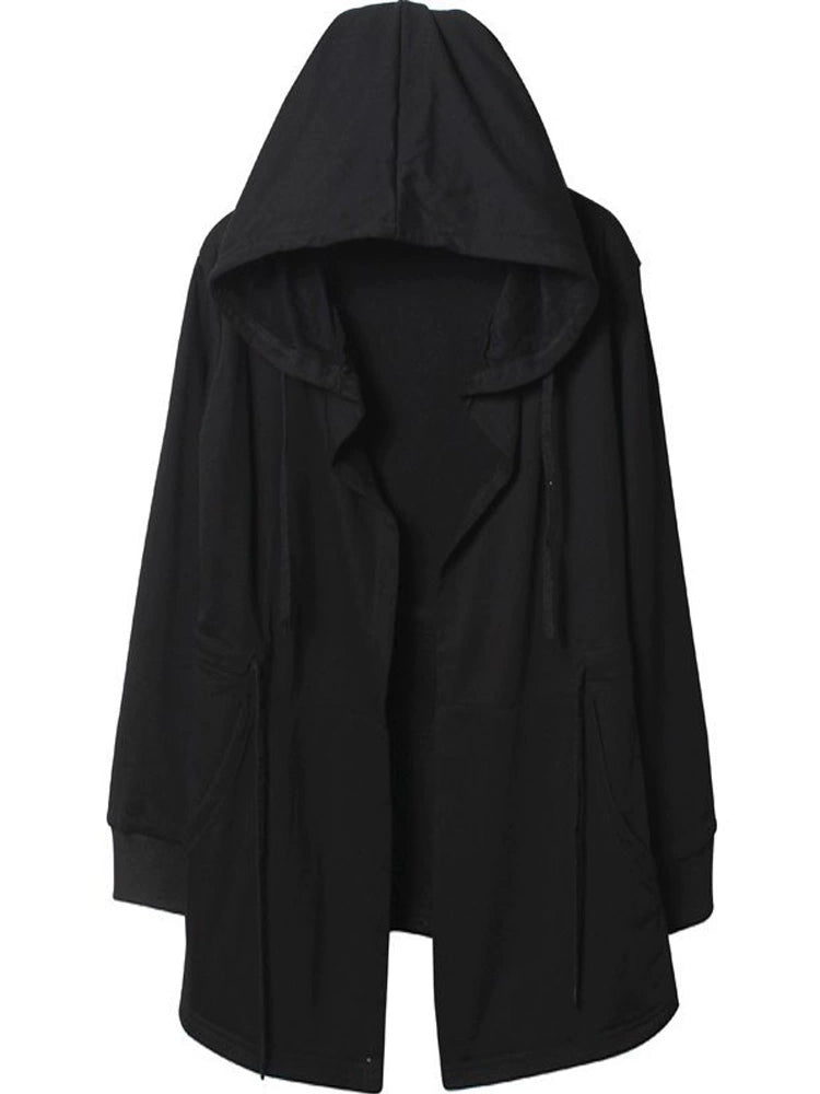 Long Coat Like Hoodie WN22469