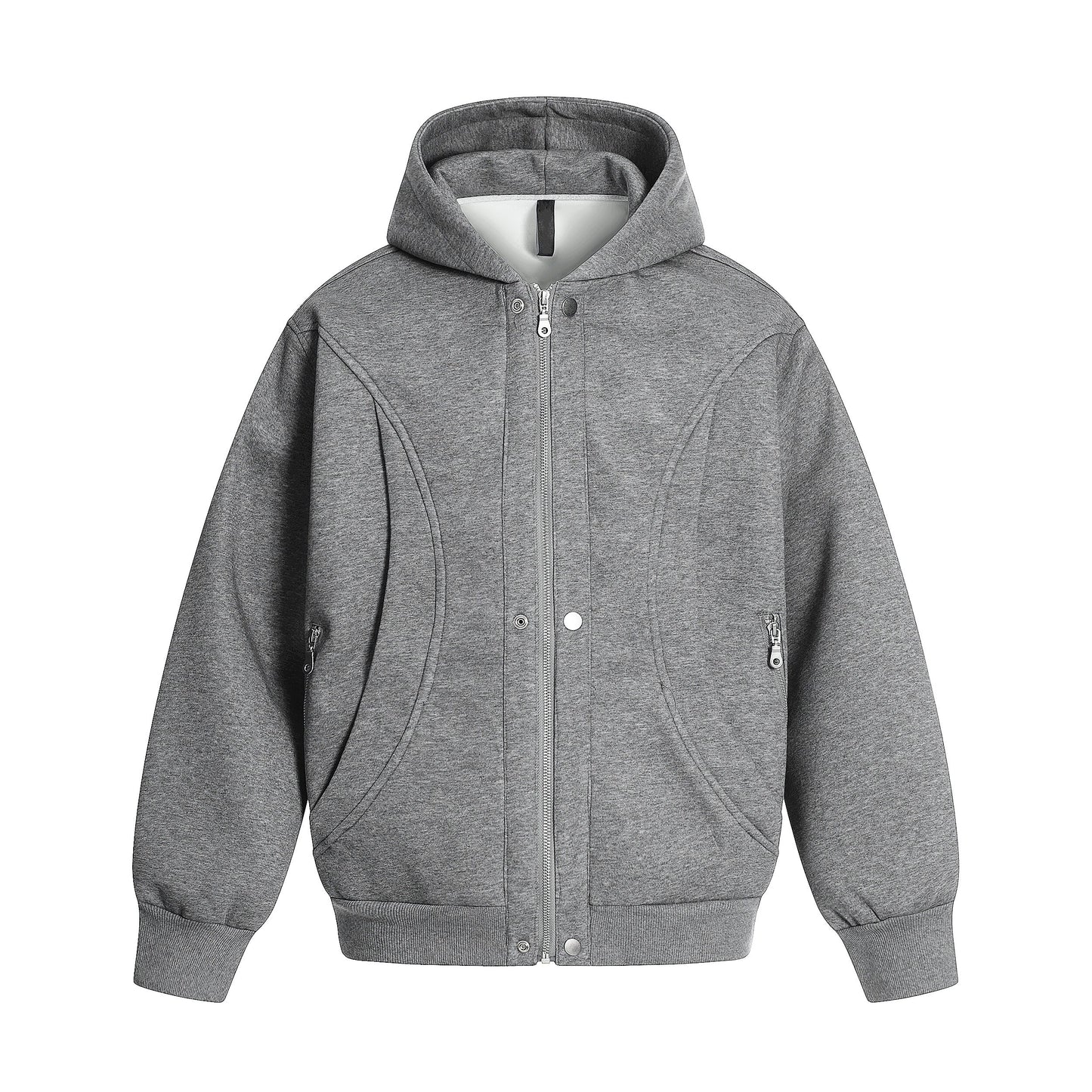 Deconstructed Oversize Zipper Hoodie WN24456