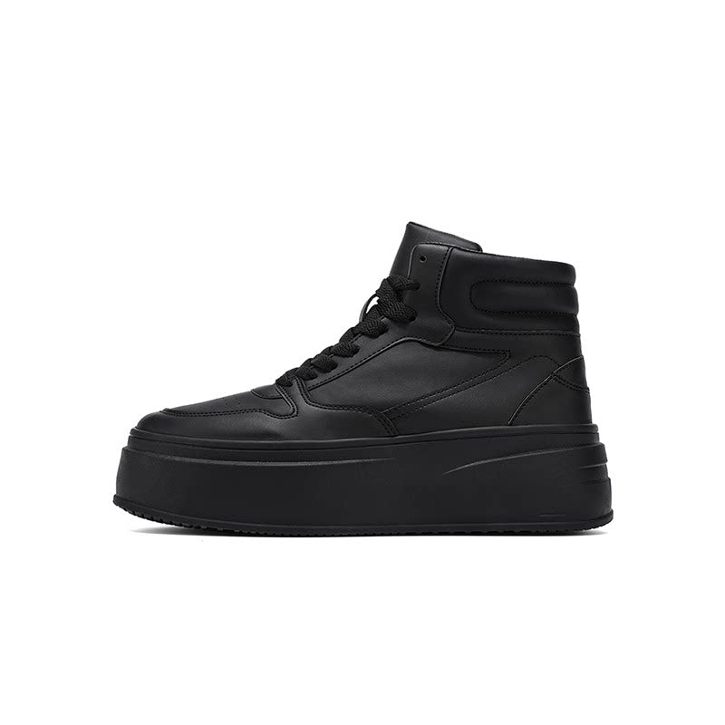 High-Top Platform Chunky Sole Lace-Up Sneakers WN23486