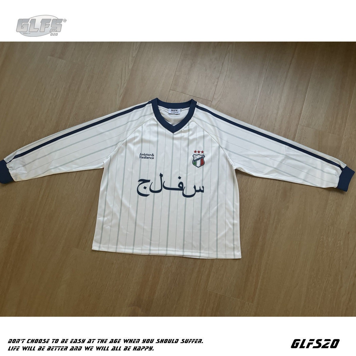 Sporty Striped Long Sleeve T-Shirt WN26433