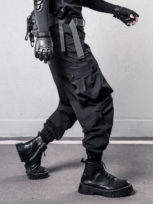 Functional Multi-Pocket Quick-Dry Cuffed Cargo Pants WN22579