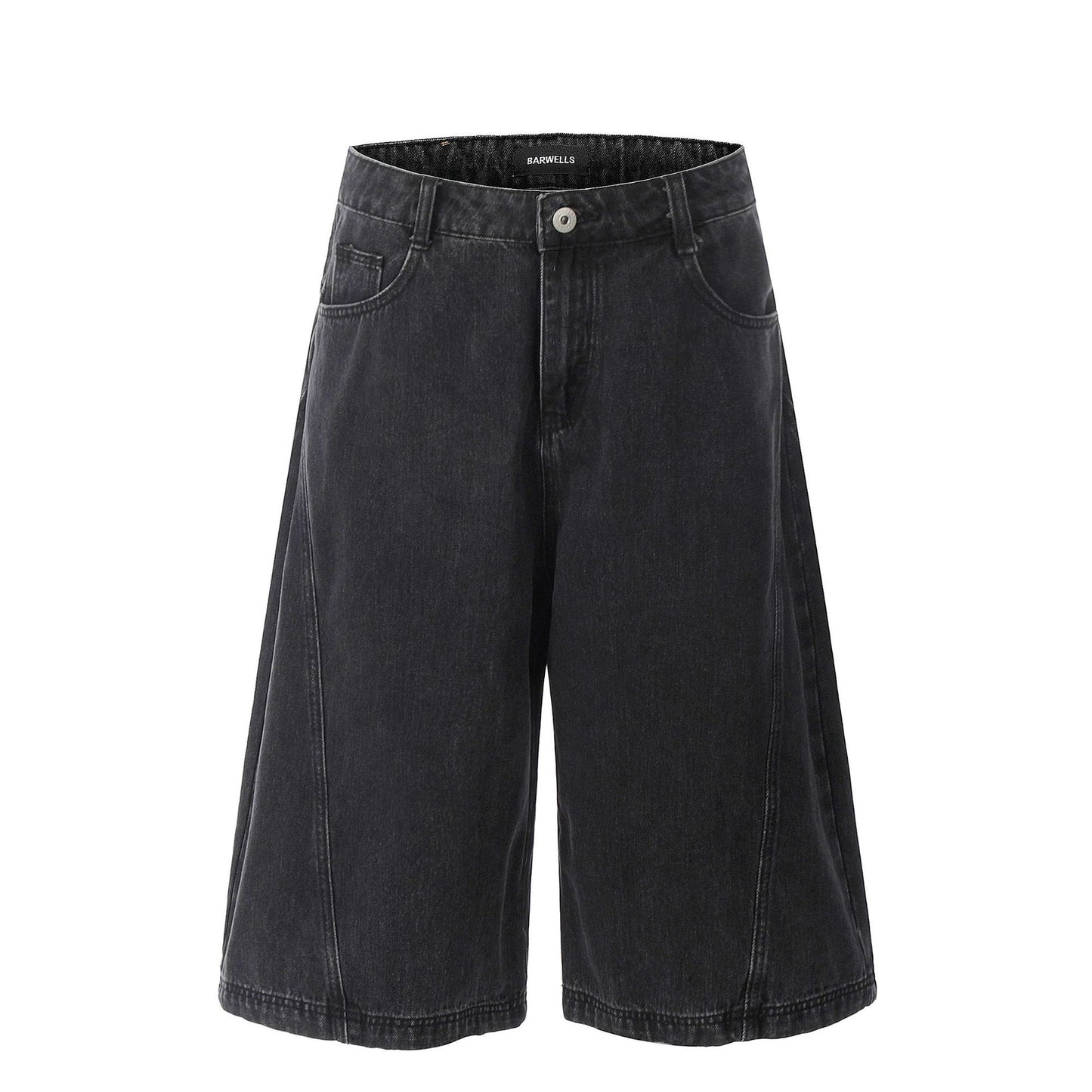 Washed Half Denim Jeans WN15521