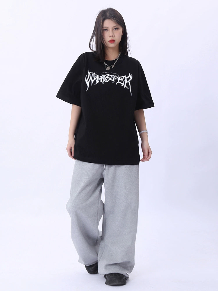 Drawstring Wide Leg Sweatpants WN17199