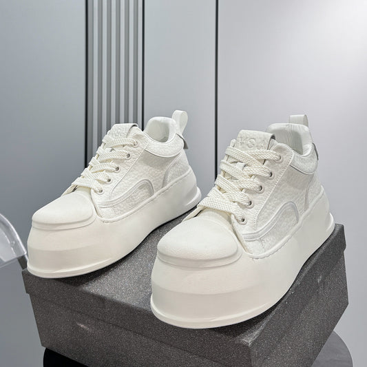 Shell Toe Platform Thick Sole Sneakers WN24671