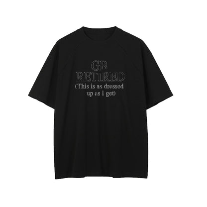 Print Oversize Casual Short Sleeve T-Shirt WN5665