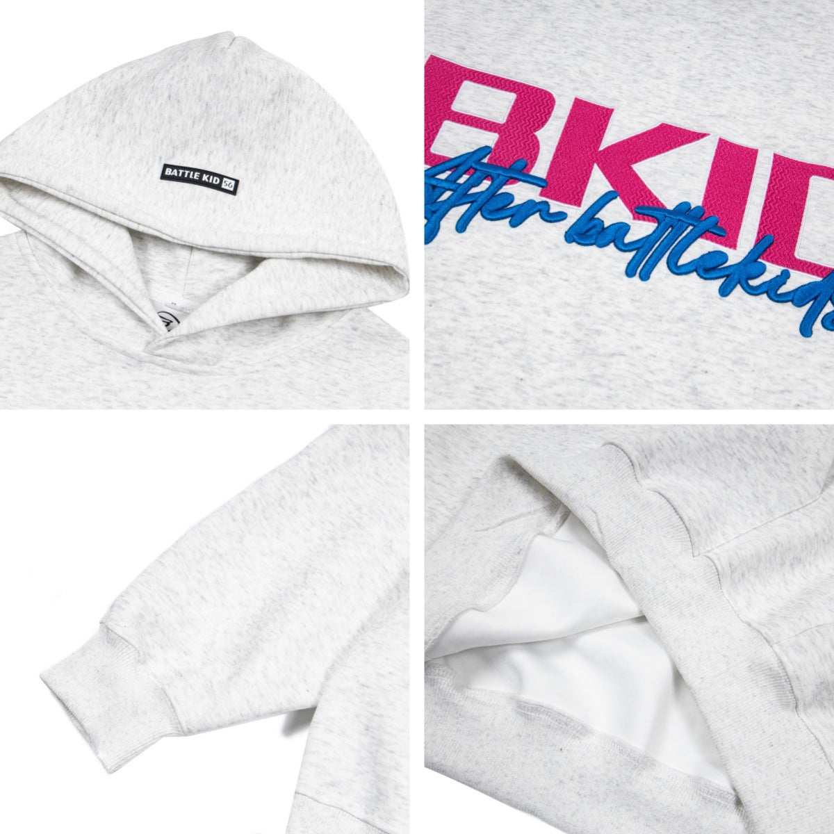 Letter Embroidery Pullover Hoodie WN15055